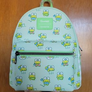 NWT Loungefly Sanrio Keroppi Mini Backpack